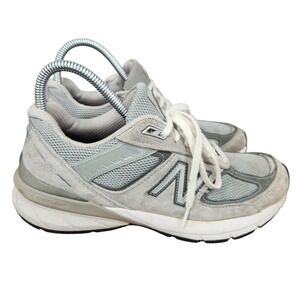 New Balance 990 V5 Running Shoes Womens 8 Narrow Gray Sneakers Trainers‎ USA